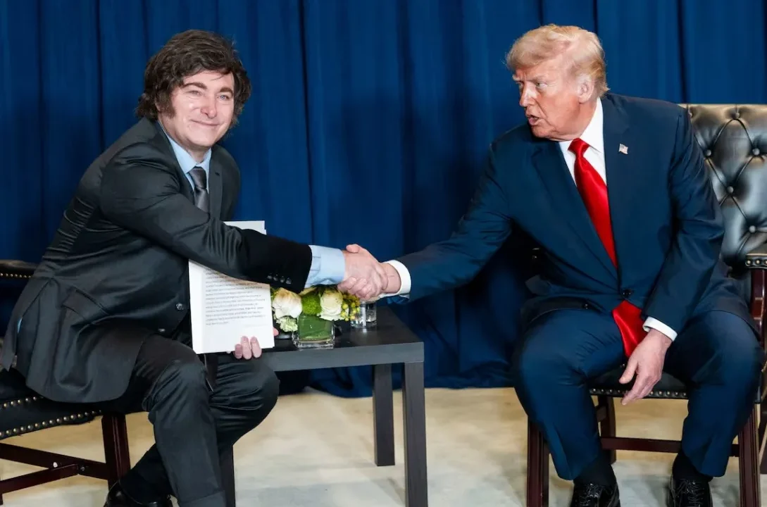 Javier Milei se reúne con Donald Trump en la Casa Blanca