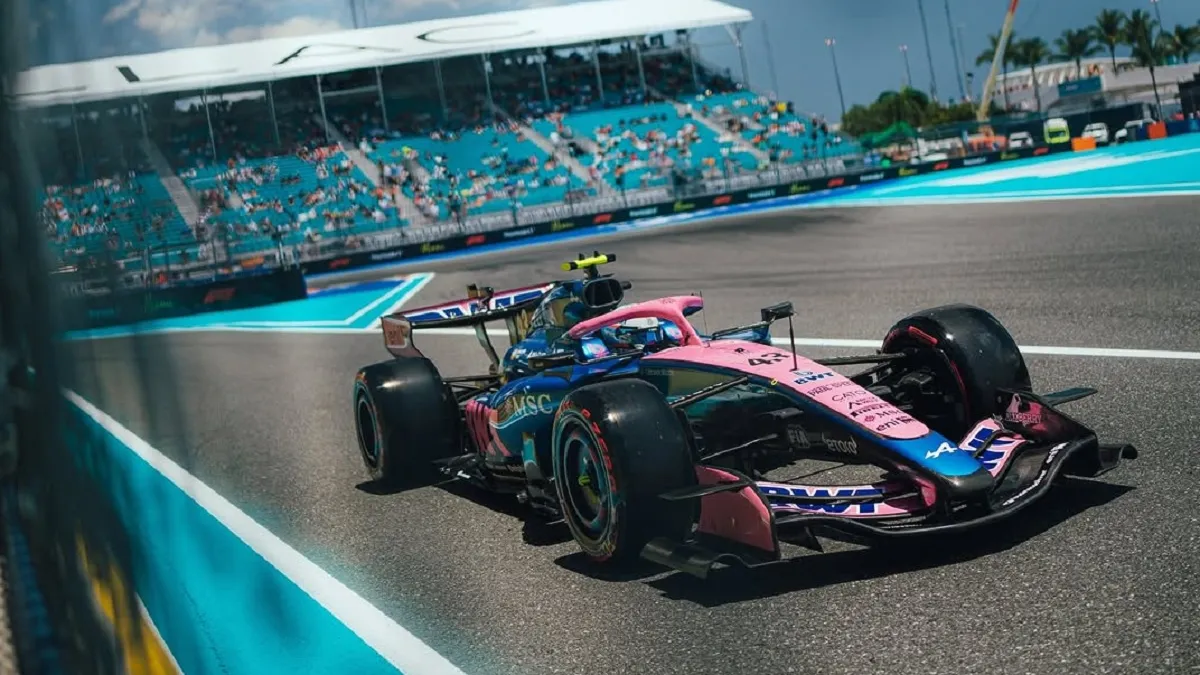 Colapinto quedó séptimo en el GP de Miami tras la penalización a Leclerc